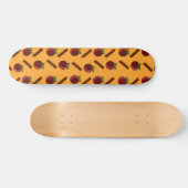 Apple Cinnamon Muster Skateboard (Horizontal)