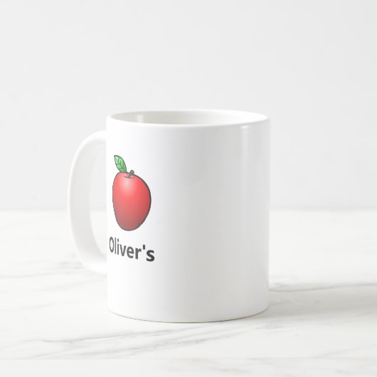 Apple Classic-Tasse Kaffeetasse (Vorderseite Links)