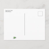 Apple Core Postcard Postkarte (Rückseite)