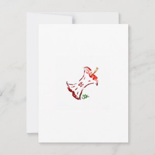 Apple Core Postcard Postkarte