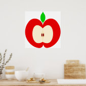 Apple Core Poster (Küche)
