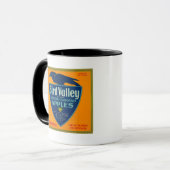 Apple Crate LabelWatsonville, CA Tasse (Vorderseite Links)