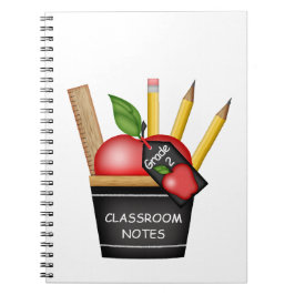 Apple Cupcake für Teacher-Notebook Notizblock