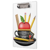Apple Custom Blackboard Cup Clip Board des Lehrers Klemmbrett (Links)