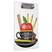 Apple Custom Blackboard Cup Clip Board des Lehrers Klemmbrett (Rechts)