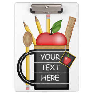 Apple Custom Clip Board des Lehrers Klemmbrett