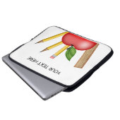Apple Custom Laptop Sleeve für Lehrer (Vorne Knopf)