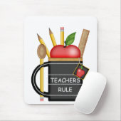 Apple Custom Tasse Mouse Pad für Lehrer Mousepad (Mit Mouse)