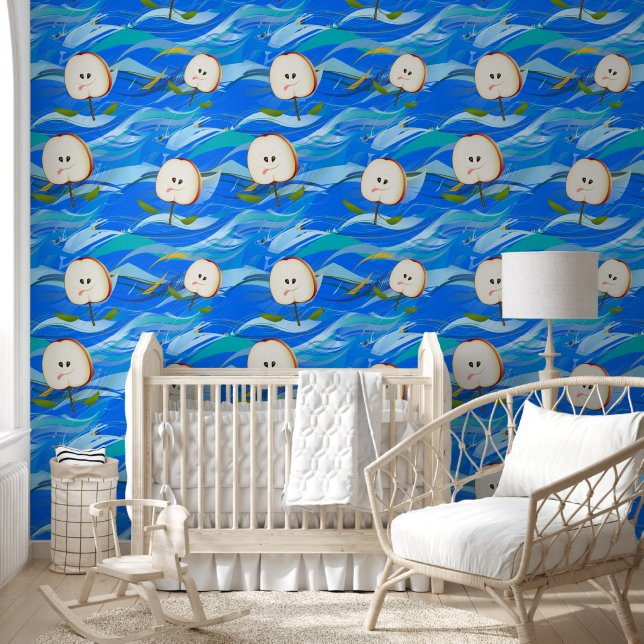 Apple Cut Wallpaper Tapete (Kinder)