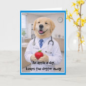 Apple + Cute Get Well Card  AB-2 Karte (Gelbe Blume)