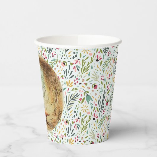 Apple Dappley Rabbit Pappbecher (Links)