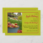 Apple, das Zeit-Einladung auswählt Einladung (Vorne/Hinten)