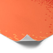 Apple Delight: Dunkelgrün nahtlos. Poster (Ecke)
