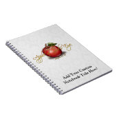 Apple des Auges des Gottes, christlich Notizblock (Rechte Seite)