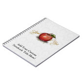 Apple des Auges des Gottes, christlich Notizblock (Linke Seite)