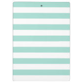 Apple des Lehrers| Individuelle Name Klemmbrett (Rückseite)