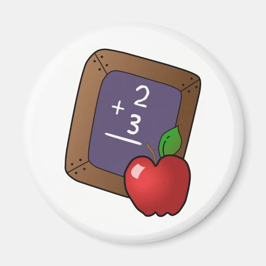 Apple des Lehrers Magnet (Vorne)