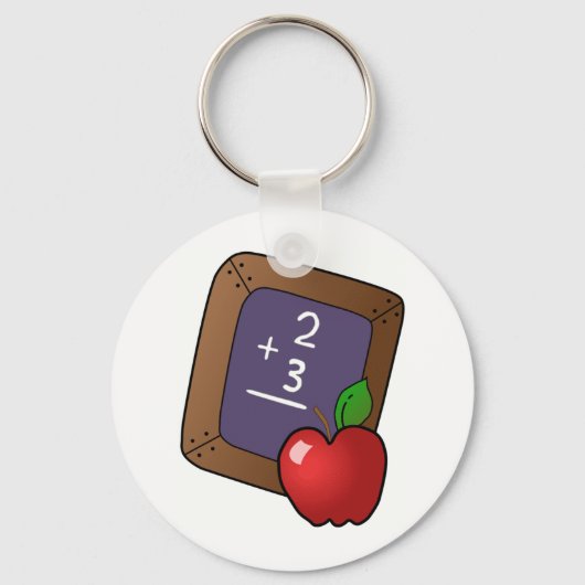 Apple des Lehrers Schlüsselanhänger (Vorderseite)