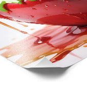 Apple Digital Art Fotodruck (Ecke)