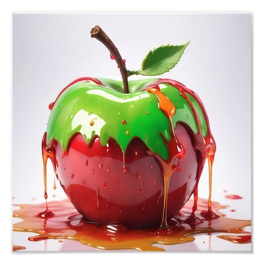 Apple Digital Art Fotodruck (Vorne)