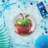 Apple Digital Art Pappteller (Party)