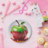 Apple Digital Art Pappteller (Party)