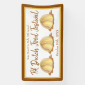 Apple Dumplings Amish Pennsylvania PA Dutch Food Banner (Vertikal)