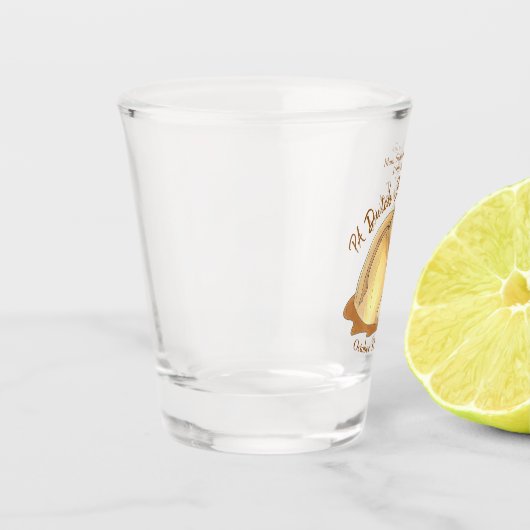 Apple Dumplings Amish Pennsylvania PA Dutch Food Schnapsglas (Links)