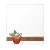 Apple Ernte - Notepad Notizblock (Vorderseite)