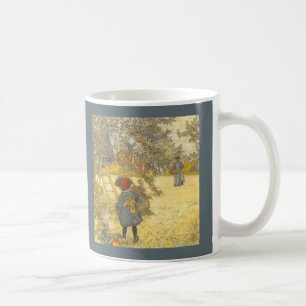 Apple ernten durch Carl Larsson Kaffeetasse