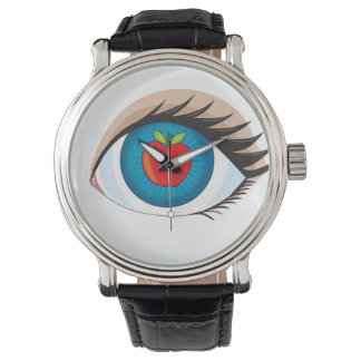 Apple Eye Watch Armbanduhr