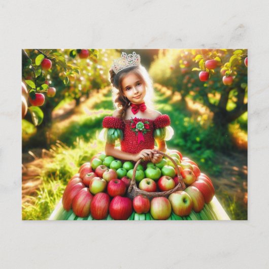 Apple Fairy Postkarte (Vorderseite)