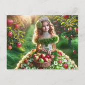 Apple Fairy Postkarte (Vorderseite)