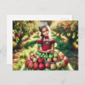 Apple Fairy Postkarte (Vorne/Hinten)