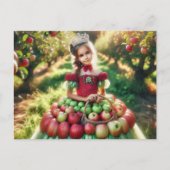 Apple Fairy Postkarte (Vorderseite)