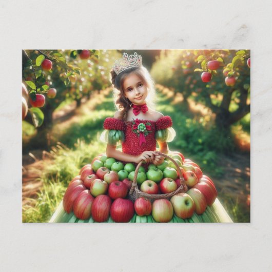 Apple Fairy Postkarte (Vorderseite)