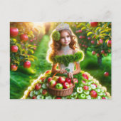 Apple Fairy Postkarte (Vorderseite)