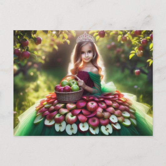 Apple Fairy Postkarte (Vorderseite)