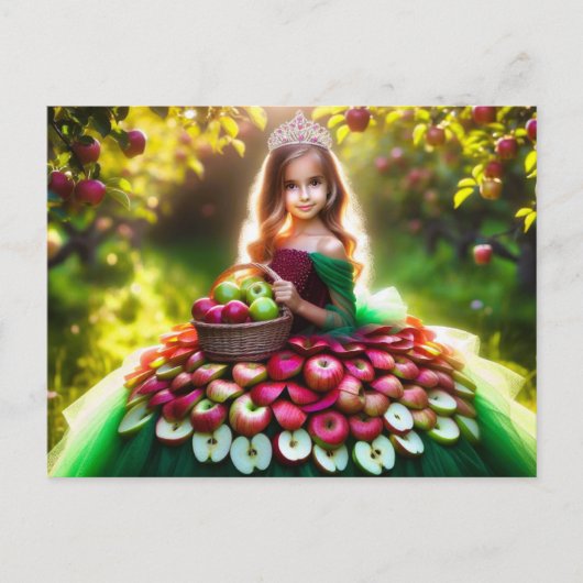 Apple Fairy Postkarte (Vorderseite)