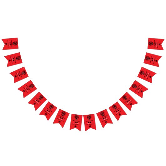 Apple Farm U- Pick-Werbeaktion Wimpelkette (Alle)