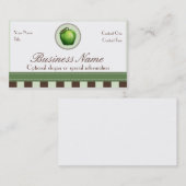 Apple Fibre Business Cards Visitenkarte (Vorne/Hinten)