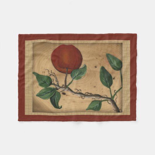 Apple Fleece Blanket (Vorderseite (Horizontal))