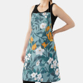 Apple Floral: Blühendes Mustermotiv. Schürze (InSitu)