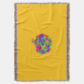 Apple Floral Decke (Vorderseite Vertikal)