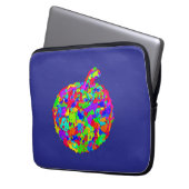 Apple Floral Laptop Sleeve (Vorderseite Links)