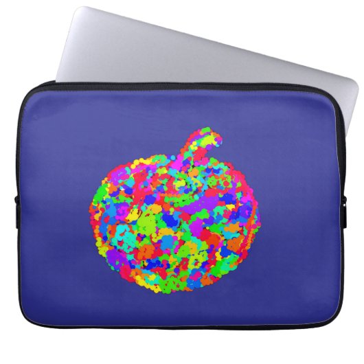 Apple Floral Laptop Sleeve (Vorderseite)