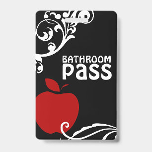 Apple Flouris Klassenzimmer Bad Pass für Lehrer Ausweis