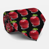 APPLE FOR TEACHER tie Krawatte (Gerollt)