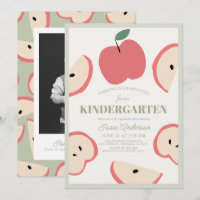 Apple Foto Green Boy Kindergarten Abschluss
