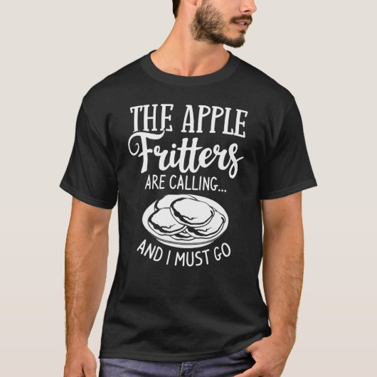 Apple Fritter Recipes Donuts Bread Gluten Free Veg T-Shirt (Vorderseite)